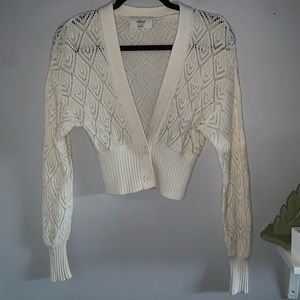 Wilfred Plunge Cardigan, size XS, Cream